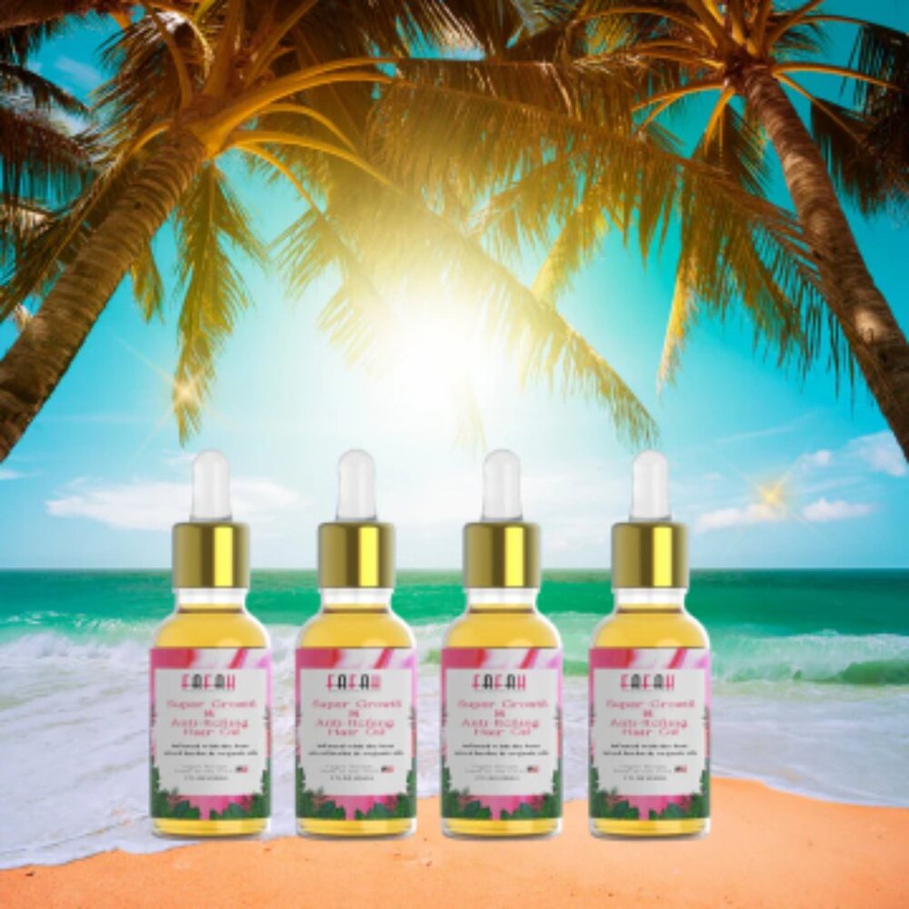 BUNDLE DEAL: 4 Bottles of Super Growth Oil (2oz)